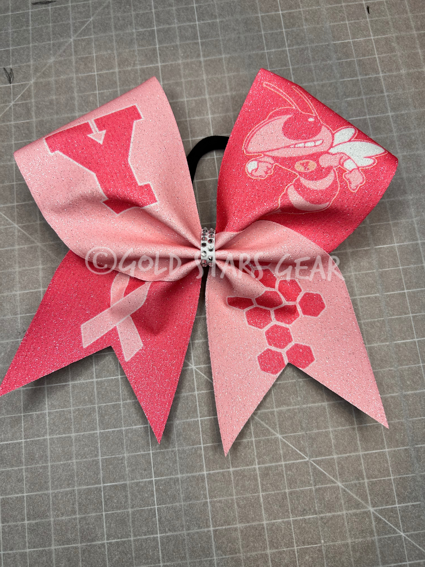 2026 Hornets Pink Out Bow