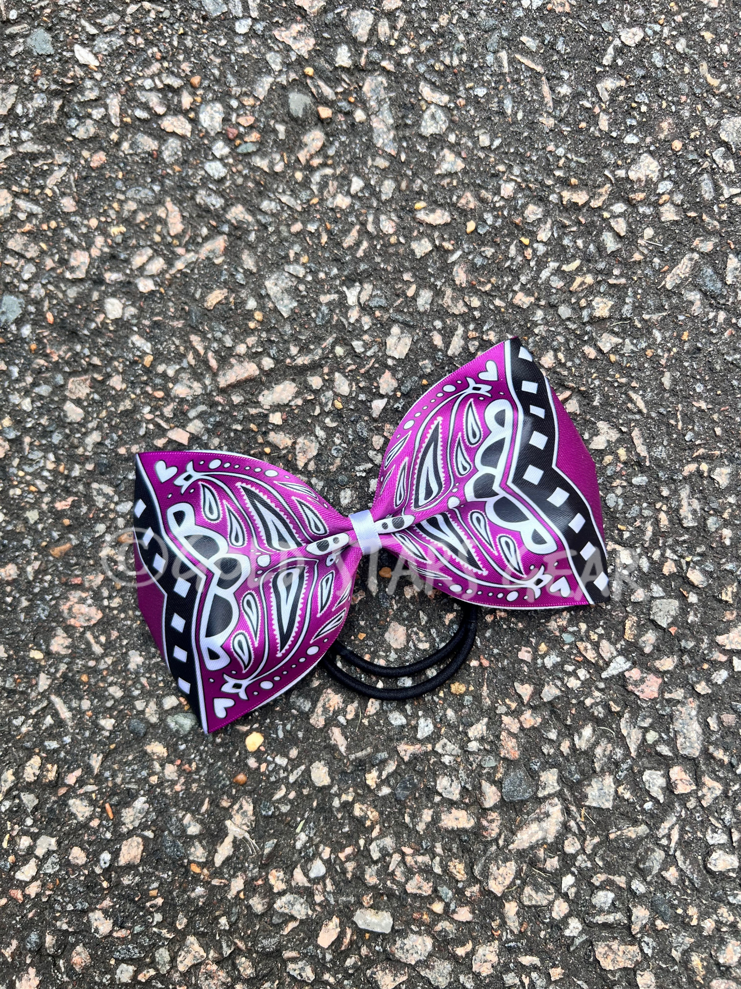 Tailless Satin Bandana Bow - 4"