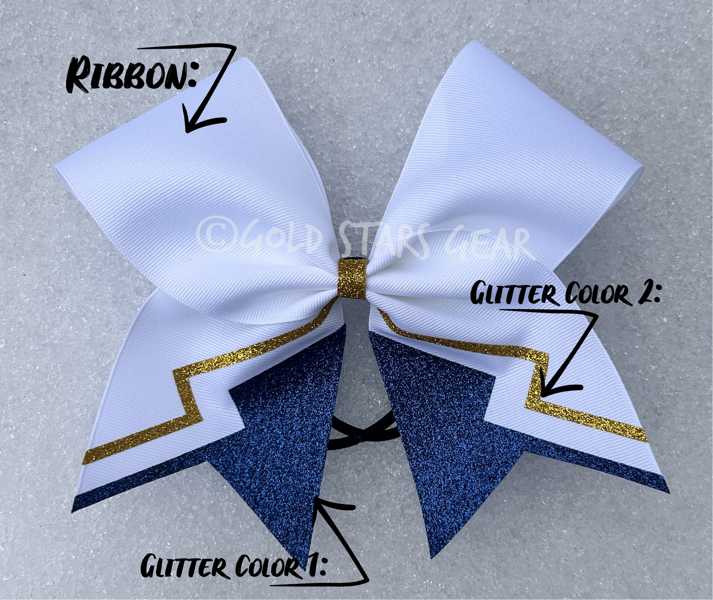 Z Tail Cheer Bow