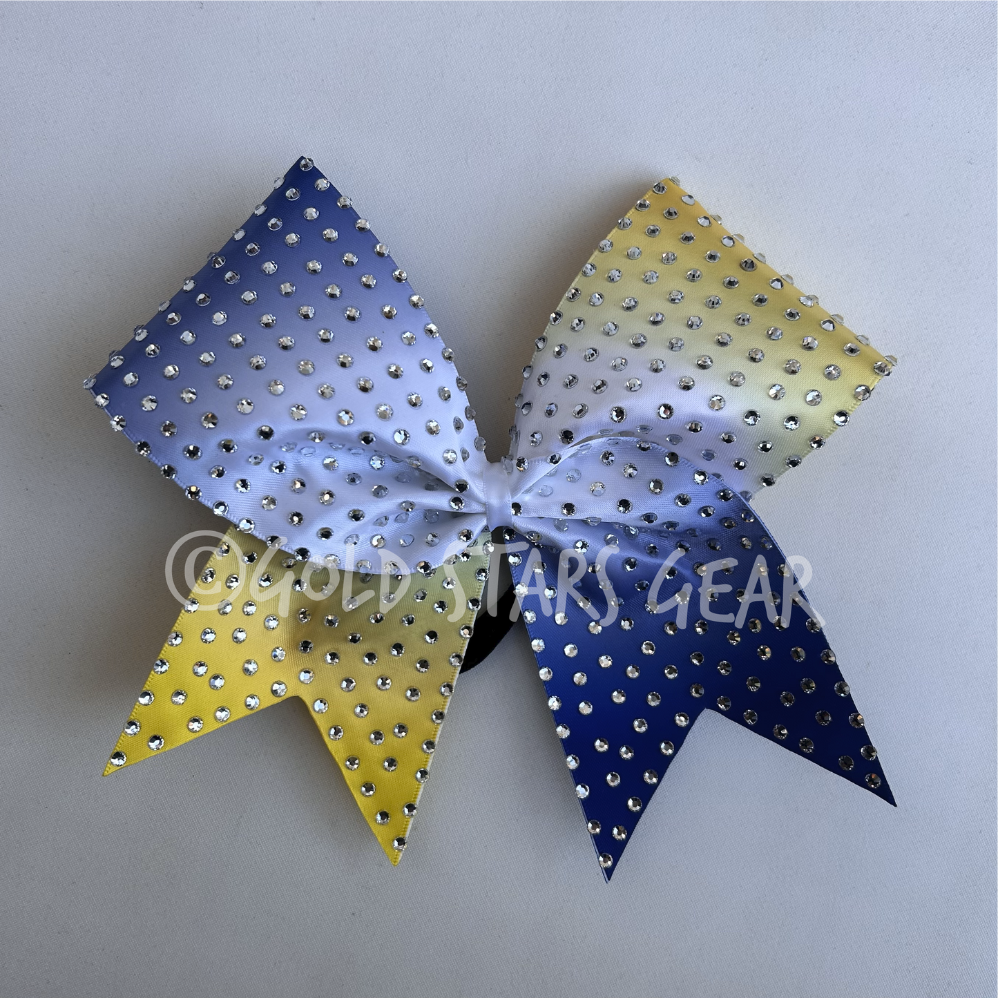 Two Tone Ombre with Bling Cheer Bow
