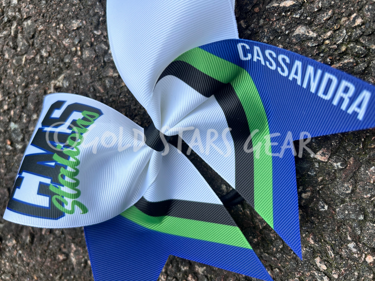 Sideline Cheer Bow with Names