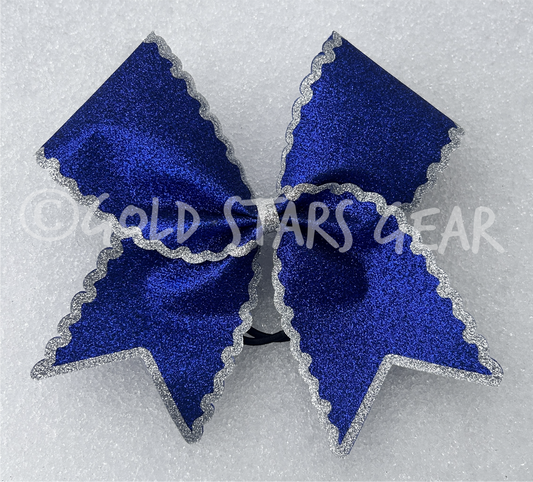 Ruffled Edge Cheer Bow