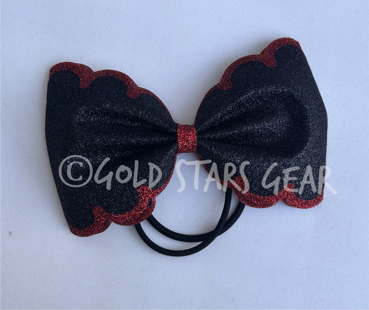 Tailless Scallop Cheer Bow